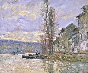 Claude Monet River at Lavacourt Sweden oil painting artist